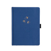 B6 Dot Grid Notebook: Firefly Night - Archer and Olive